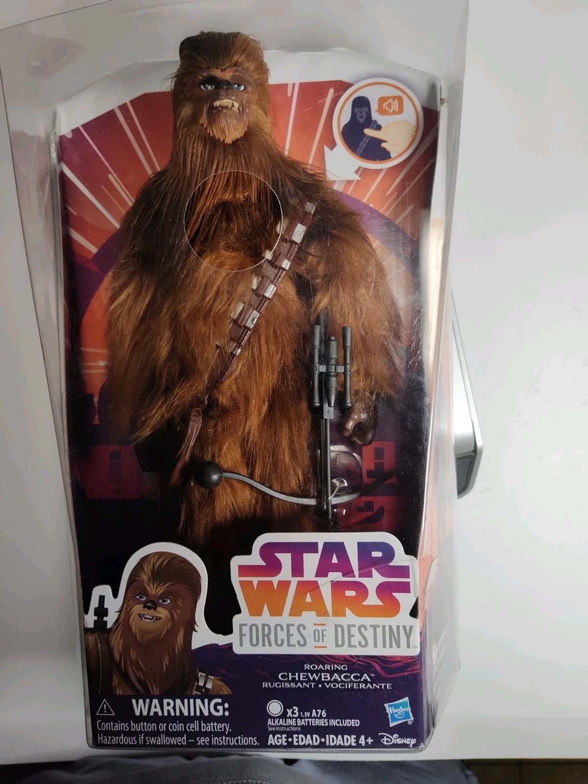 Star Wars: Forces of Destiny Roaring Chewbacca Doll 2017 Hasbro – Works!