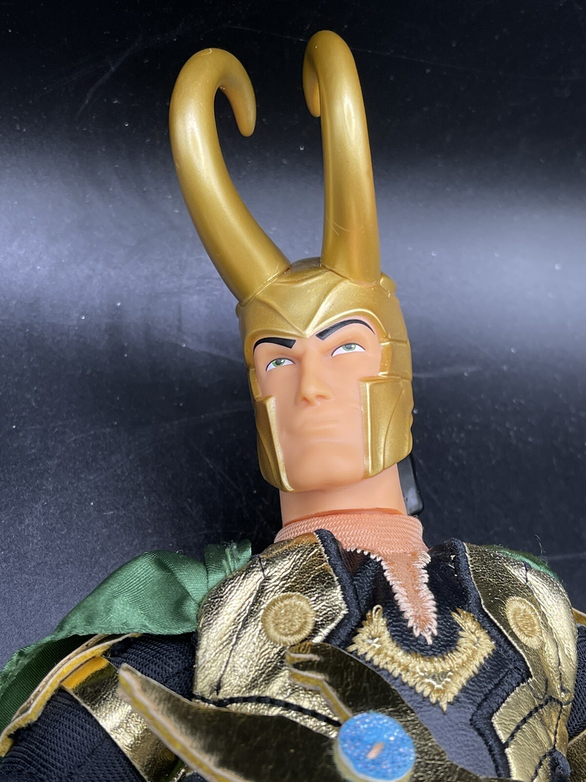 Ringling Bros Barnum Bailey Circus Marvel Loki Souvenir Plush Plastic Head Doll