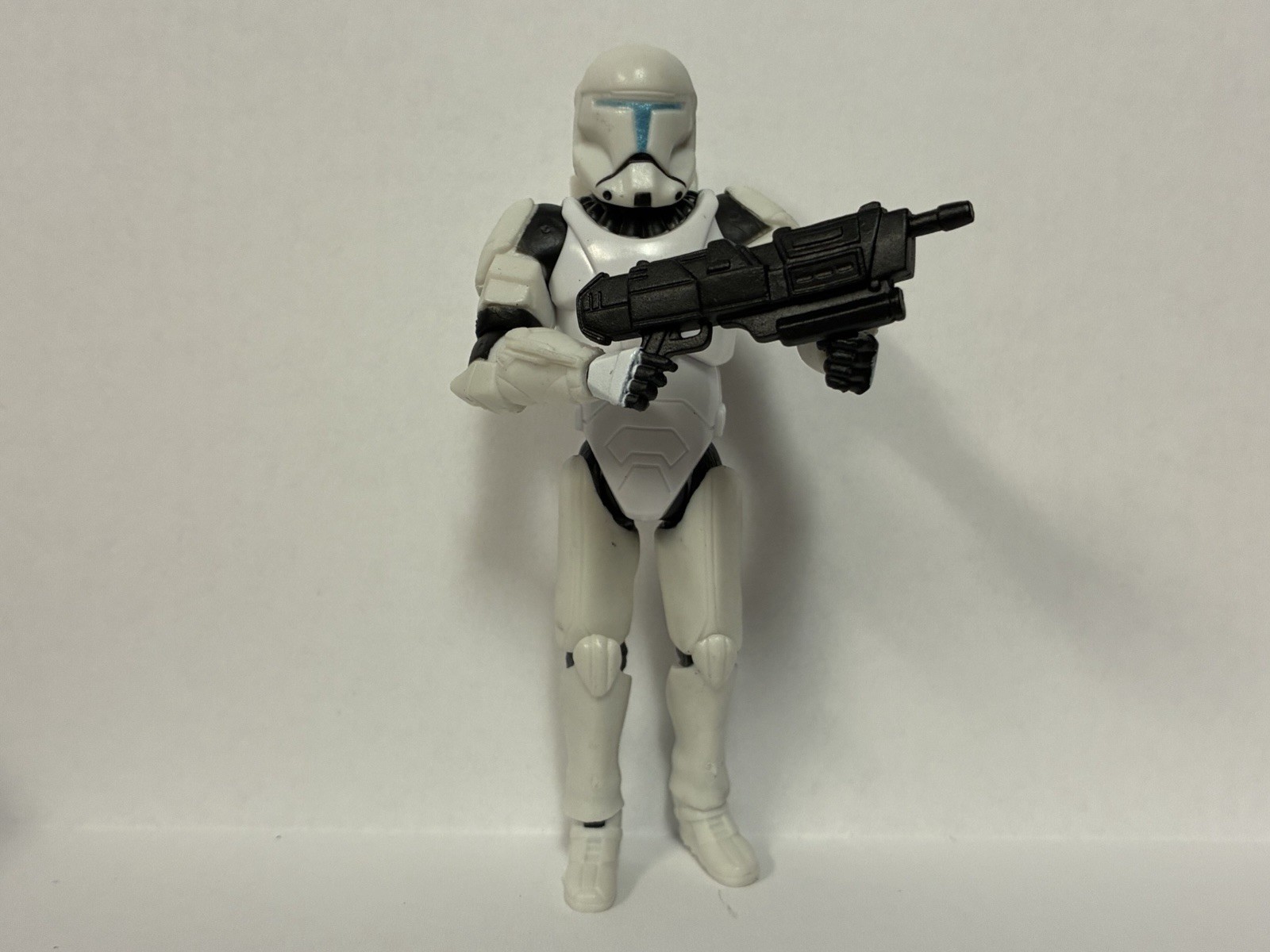 Star Wars 3.75&Prime; Hasbro Republic Commando White Unknown Legacy Release Loose