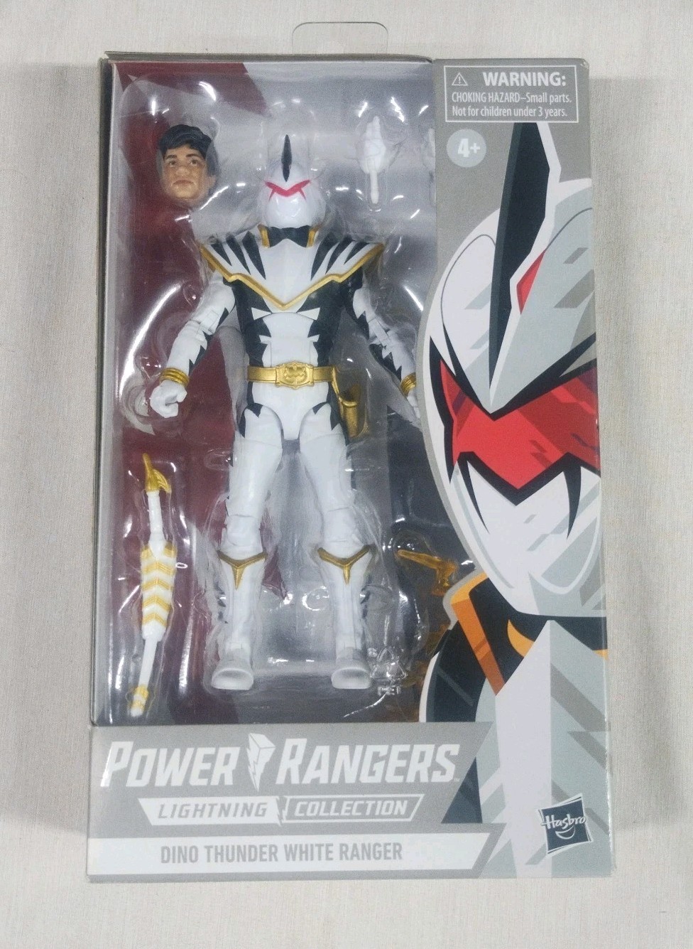 Power Rangers Lightning Collection Dino Thunder White Ranger Sealed
