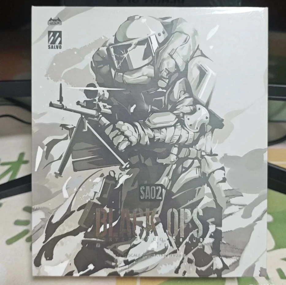 HASUKI SA02 1/12 Black Ops NO.2 Shield Soldier 6&Prime; Action Figure Toy Model Sealed