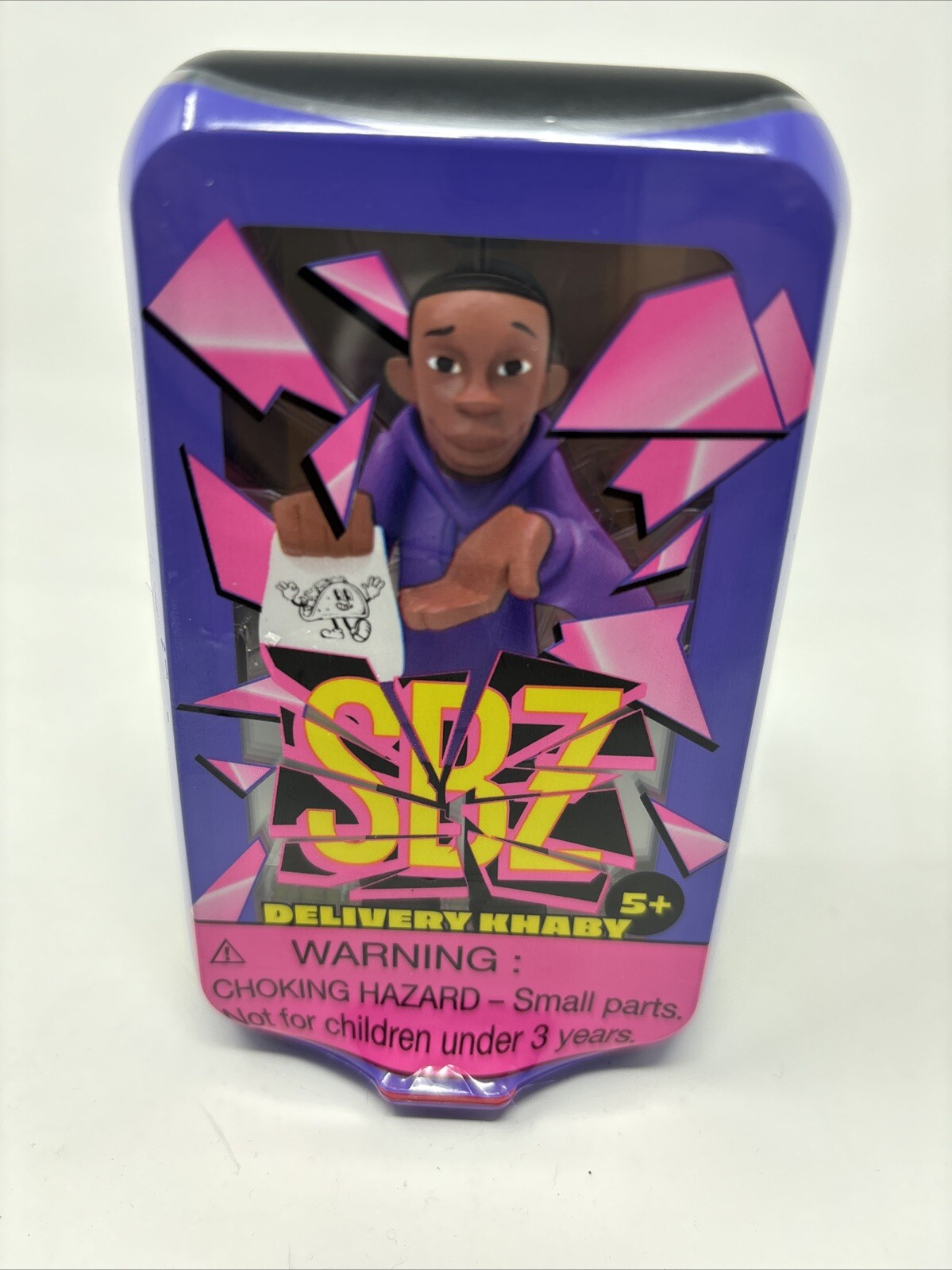 ScreenBreakZ Delivery Khaby 4.5&Prime; Collectible Figure From The Khaby Lame Series