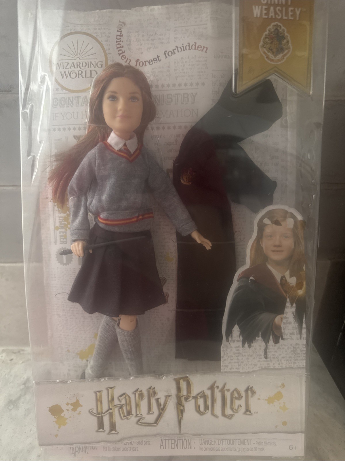 2018 Mattel Harry Potter Wizarding World Ginny Weasley 9.5&Prime; Doll New Fast Ship
