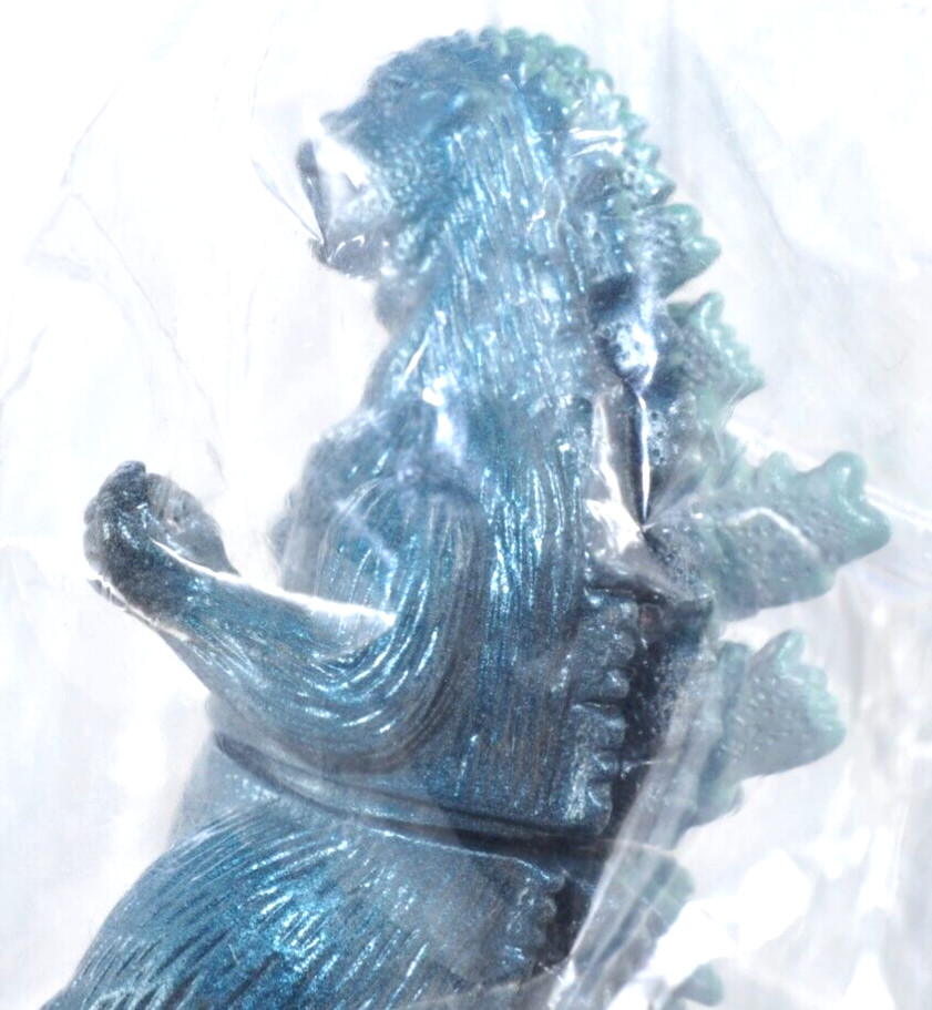 Marusan Marugacha 1954 Kaiju Mini Sofubi Black/Metallic Blue Unopened Figure JPN