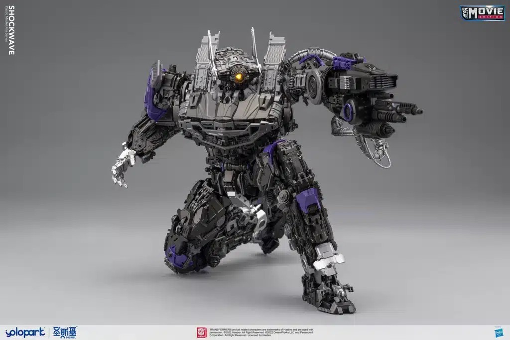 🇺🇸 YoloPark Transformers PLAMO Shockwave Bumblebee Movie Model Kit 1/6 Scale