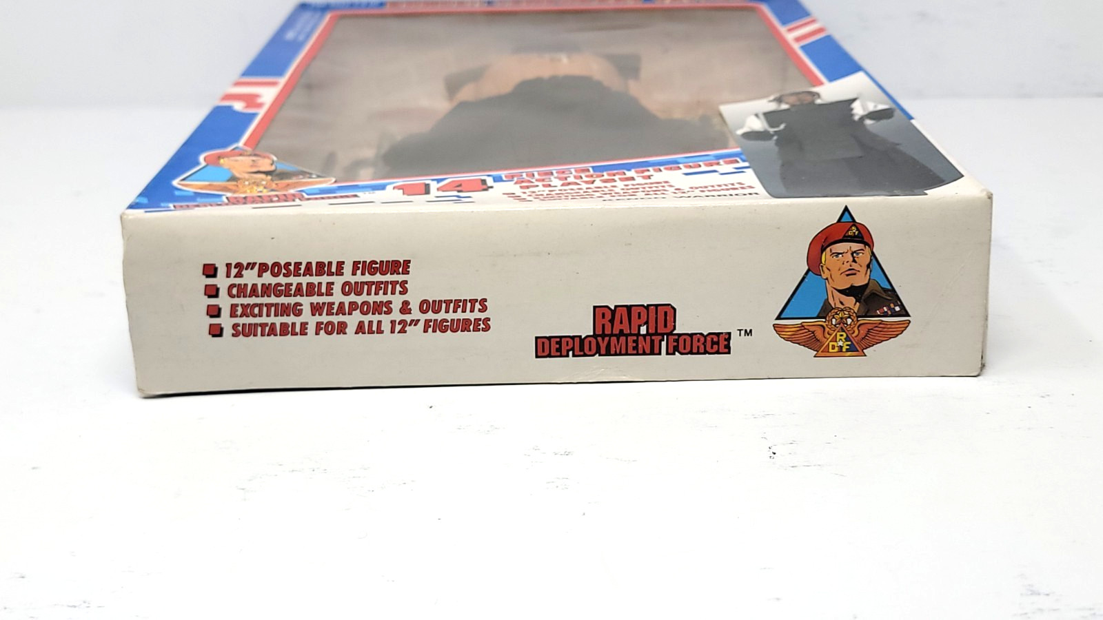 Rapid Deployment Force Kendo Warrior 12&Prime; Action Figure Play Set 1994 (Old Stock)