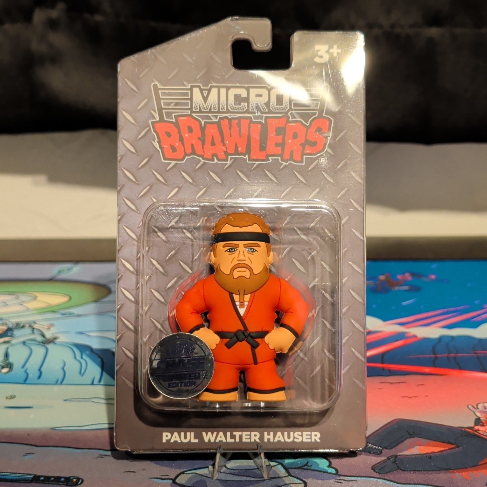 Micro Brawlers Paul Walter Hauser Chase Limited Edition Figure Ages 3+
