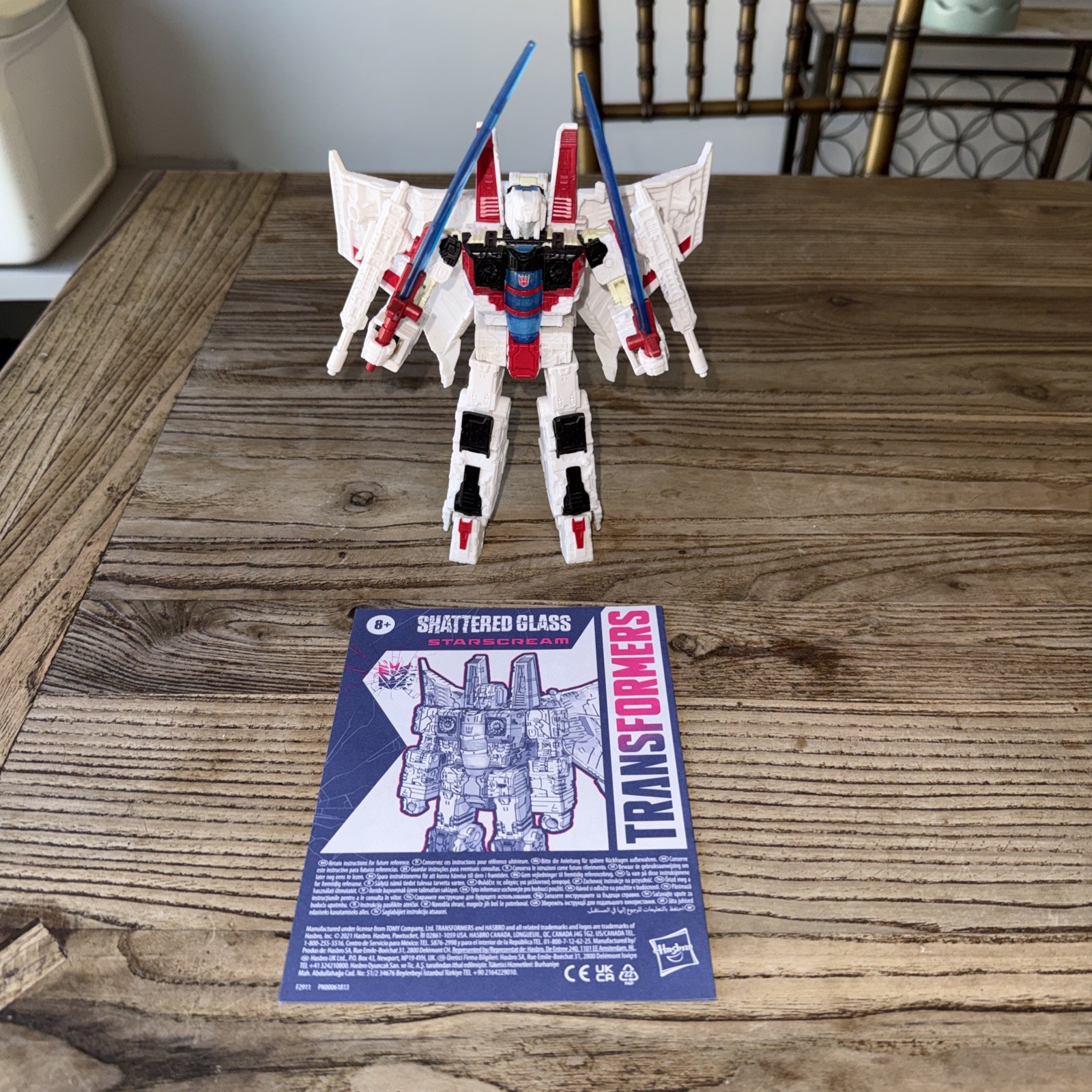 Transformers Generations Shattered Glass Starscream Complete w/instructions