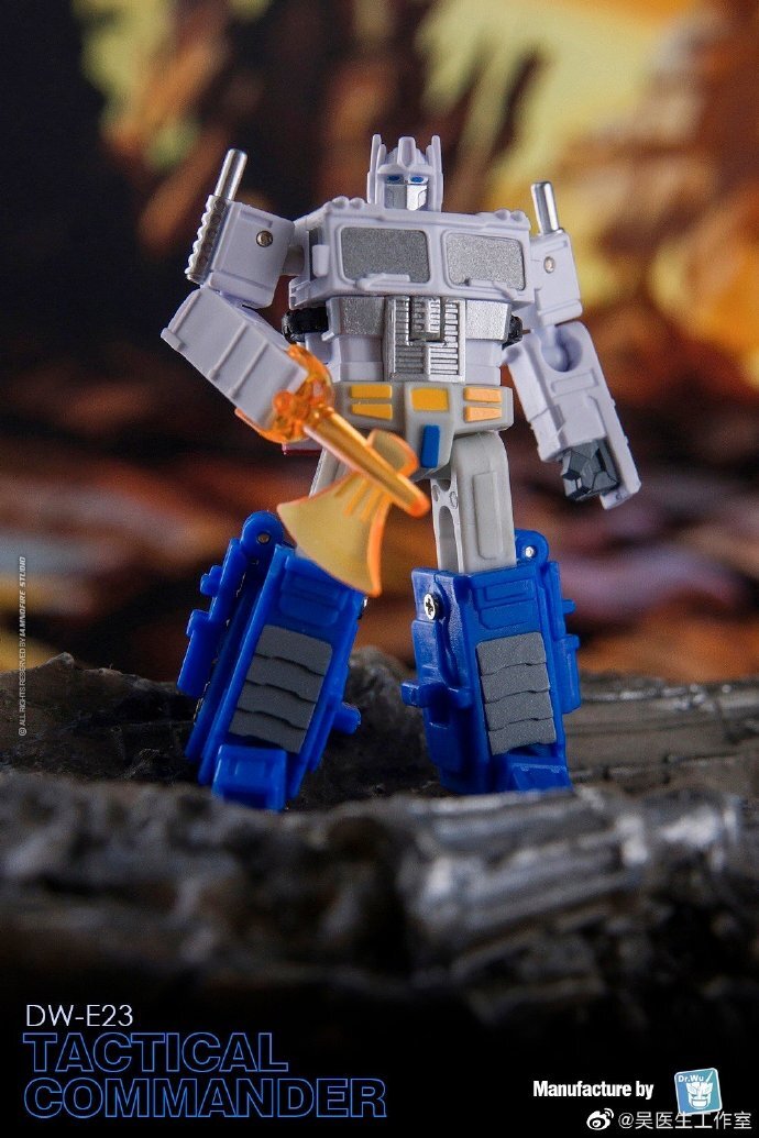 DR. WU DW-E23 Tactical Commander MINI Magnus E23T/E23D/E23B/E23P 6cm Figure