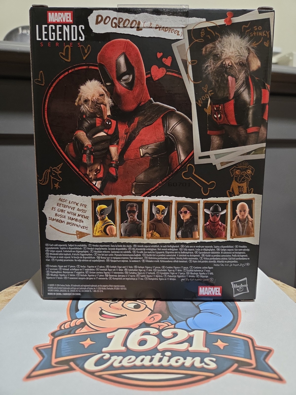 Marvel Legends Deadpool & Wolverine Dogpool and Deadpool 6&Prime; Action Figure
