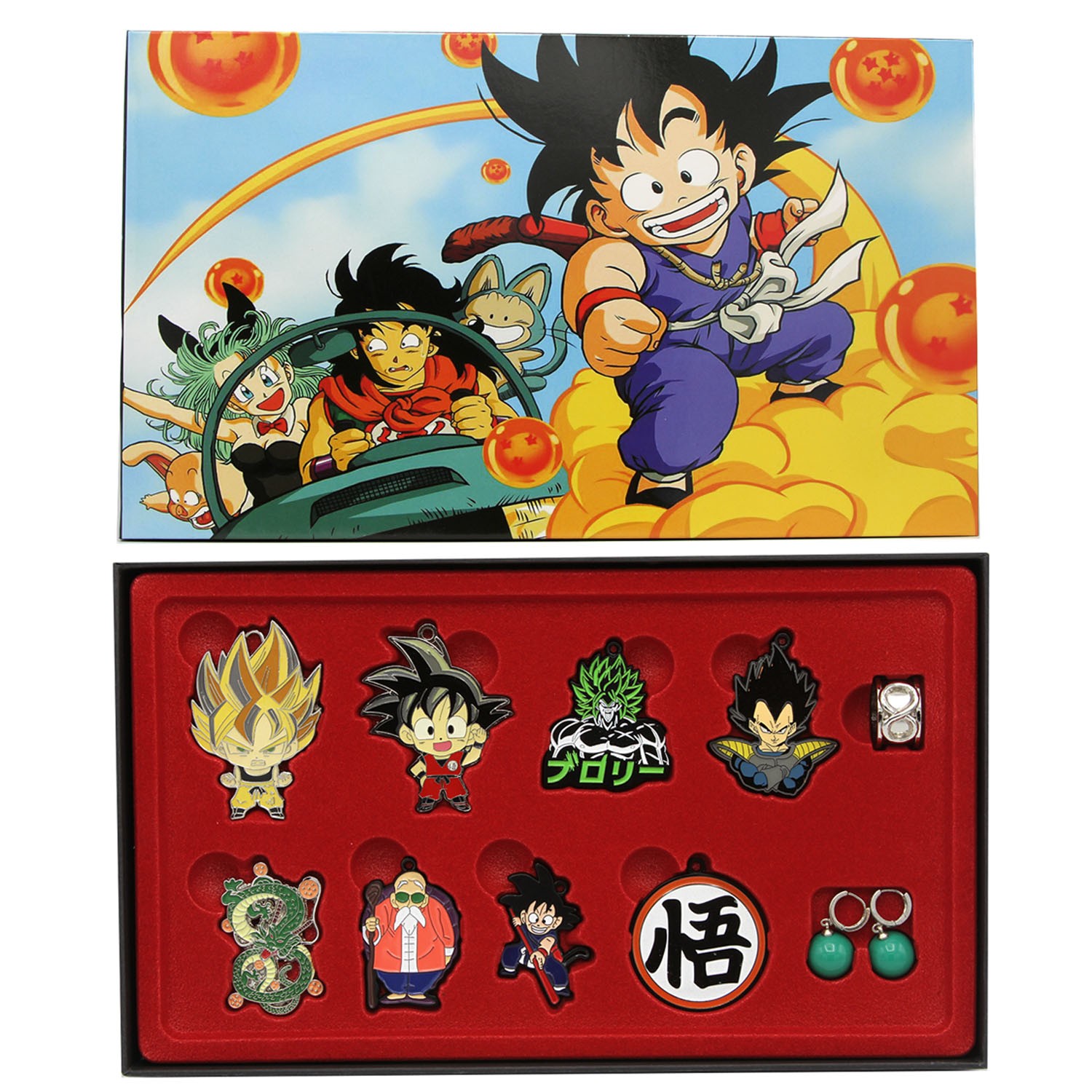 CHARACTER COLLECTION A DragonBall Z 10 Pcs. Key Chain Set