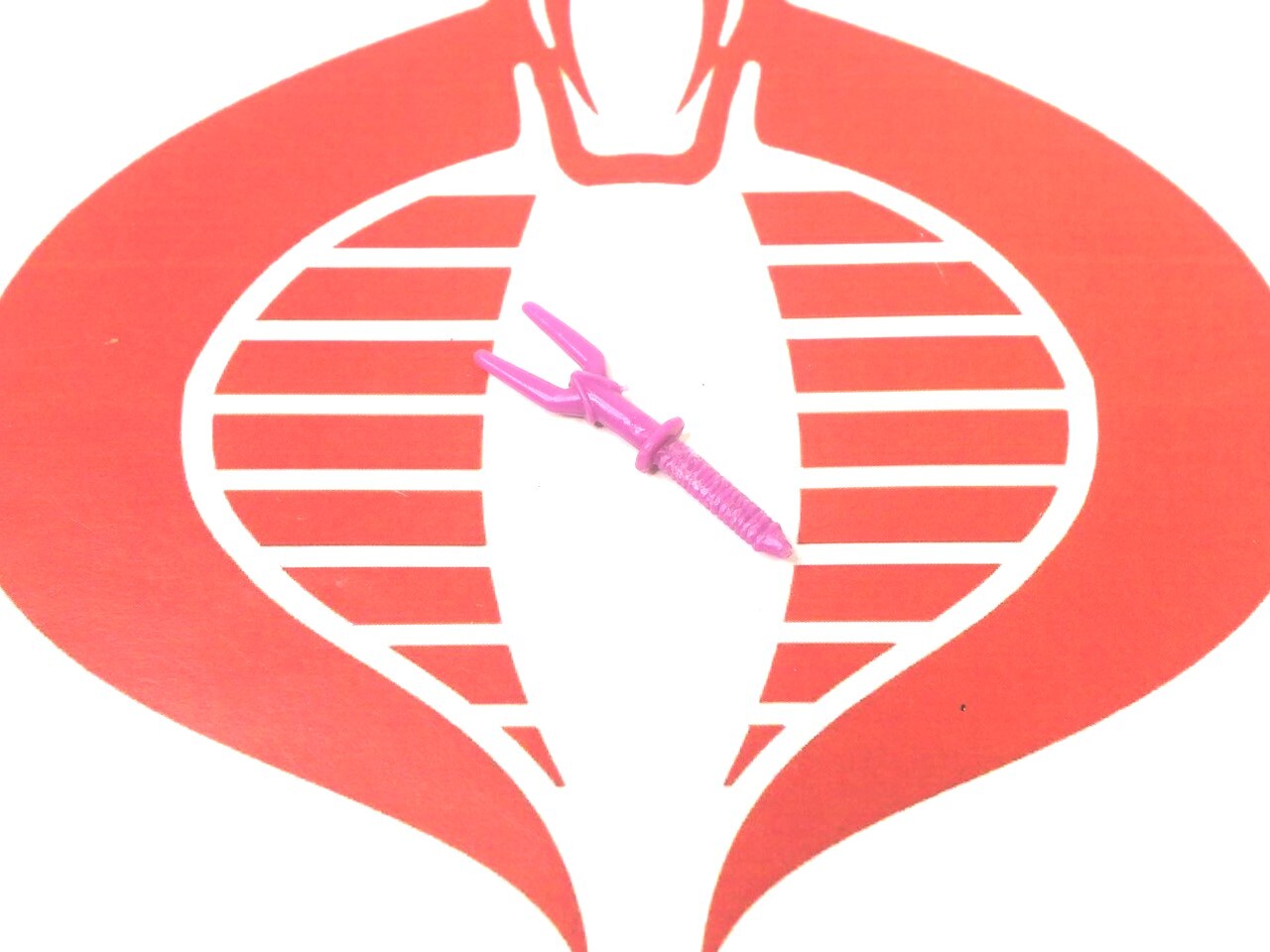 GI Joe Weapon Banzai 1993 Dueling Knife Original Figure Accessory