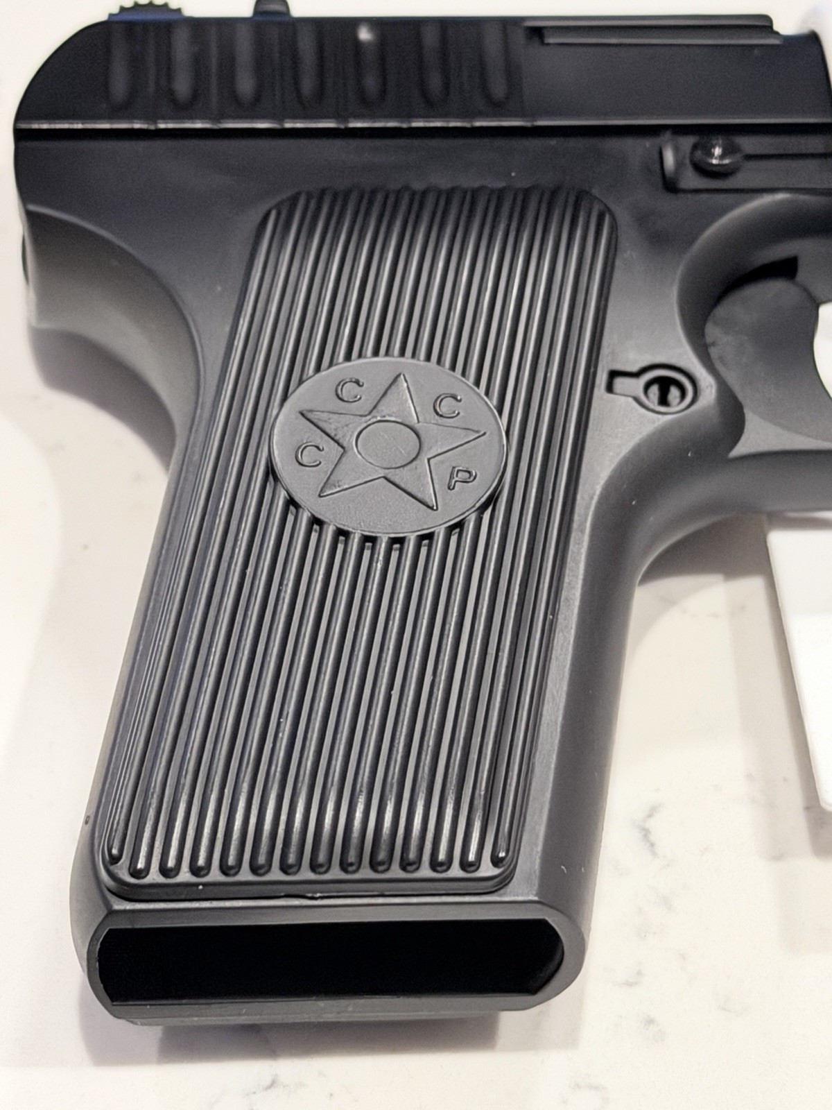 ALLOY Army Tokarev TT-33 Shell Eject COLLECTORS Toy Gun 1:2 Metal Rare Russian