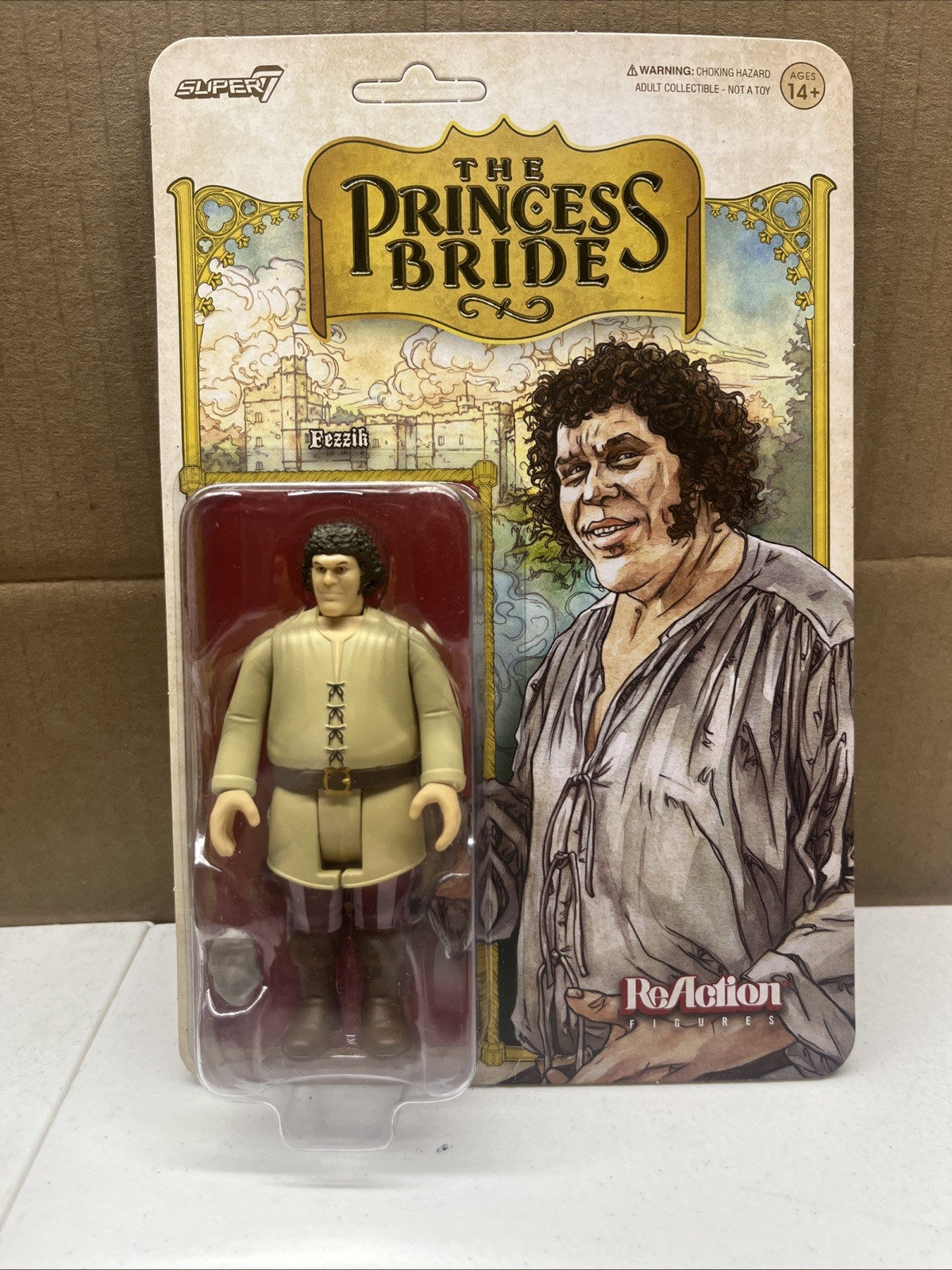 The Princess Bride Super 7 Reaction set Unpunched cards, andre giant, new