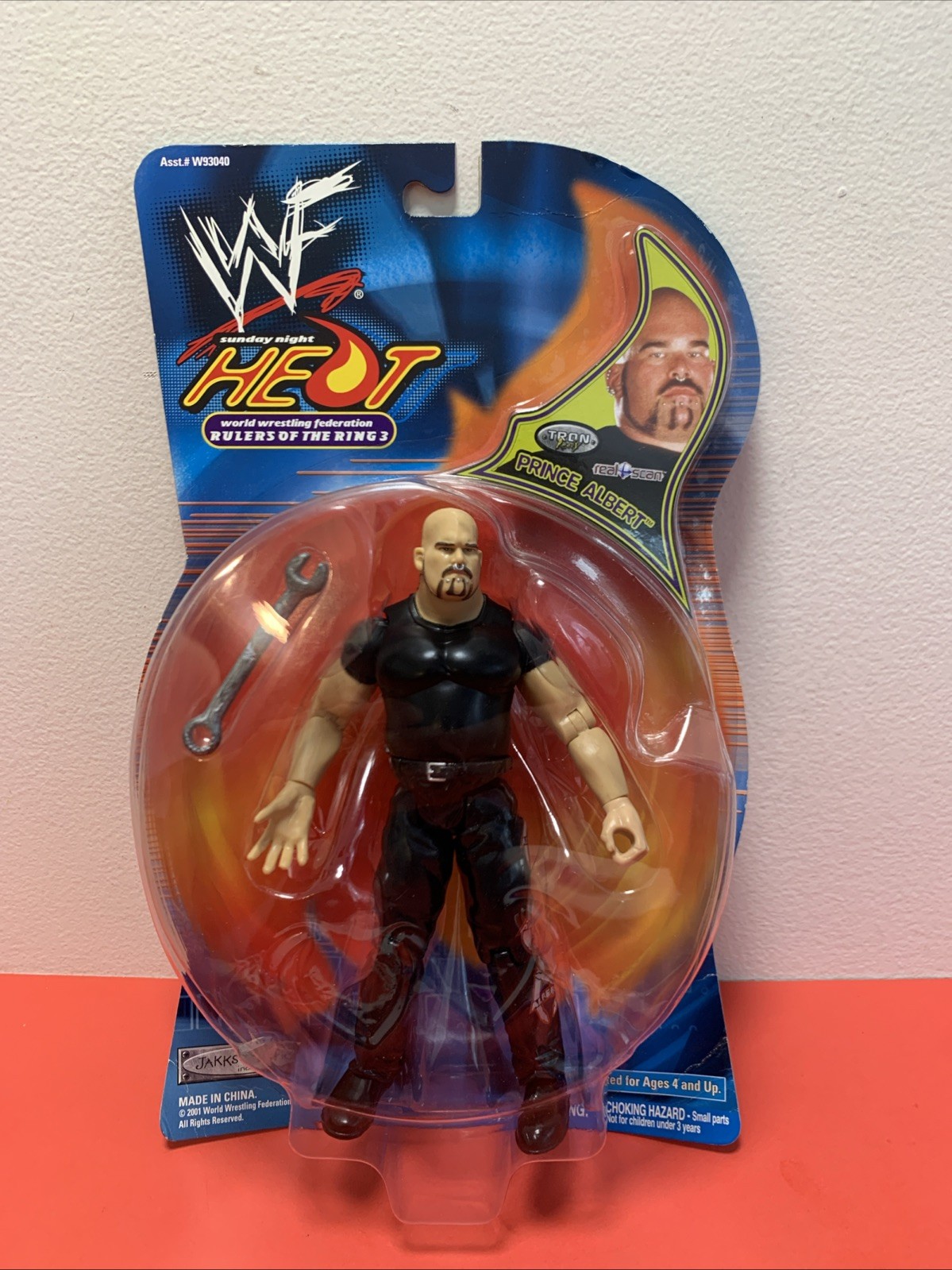 WWF Sunday Night Heat Rules Of The Ring 3 Prince Albert Tron Ready Figure