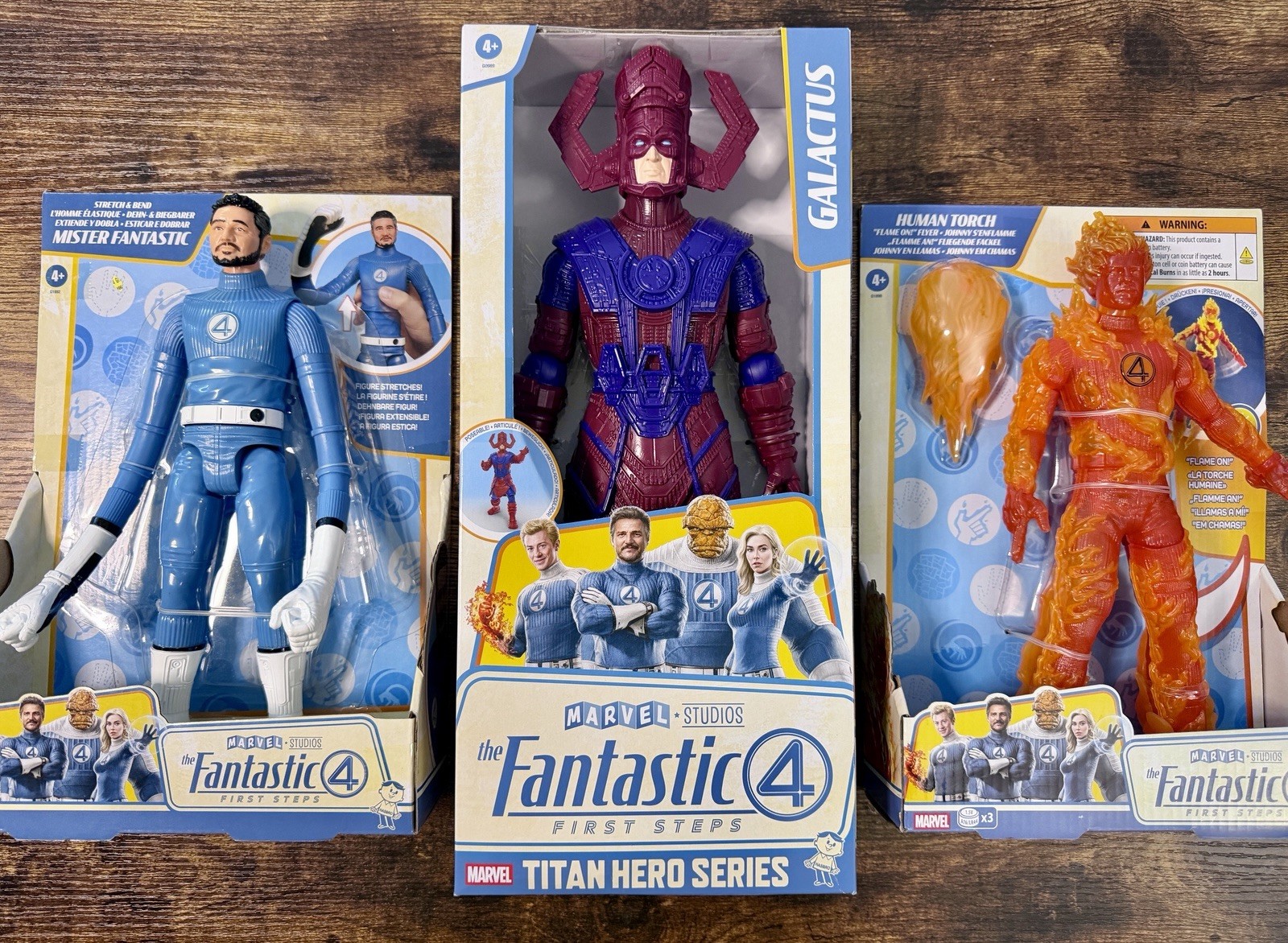 FANTASTIC FOUR – First Steps Collectors Action Figures Bundle Marvel & HASBRO🔥