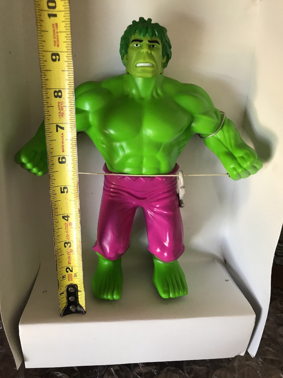 VINTAGE REMCO 1979 THE INCREDIBLE ENERGIZED HULK UNUSED Collapsing Stone Wall