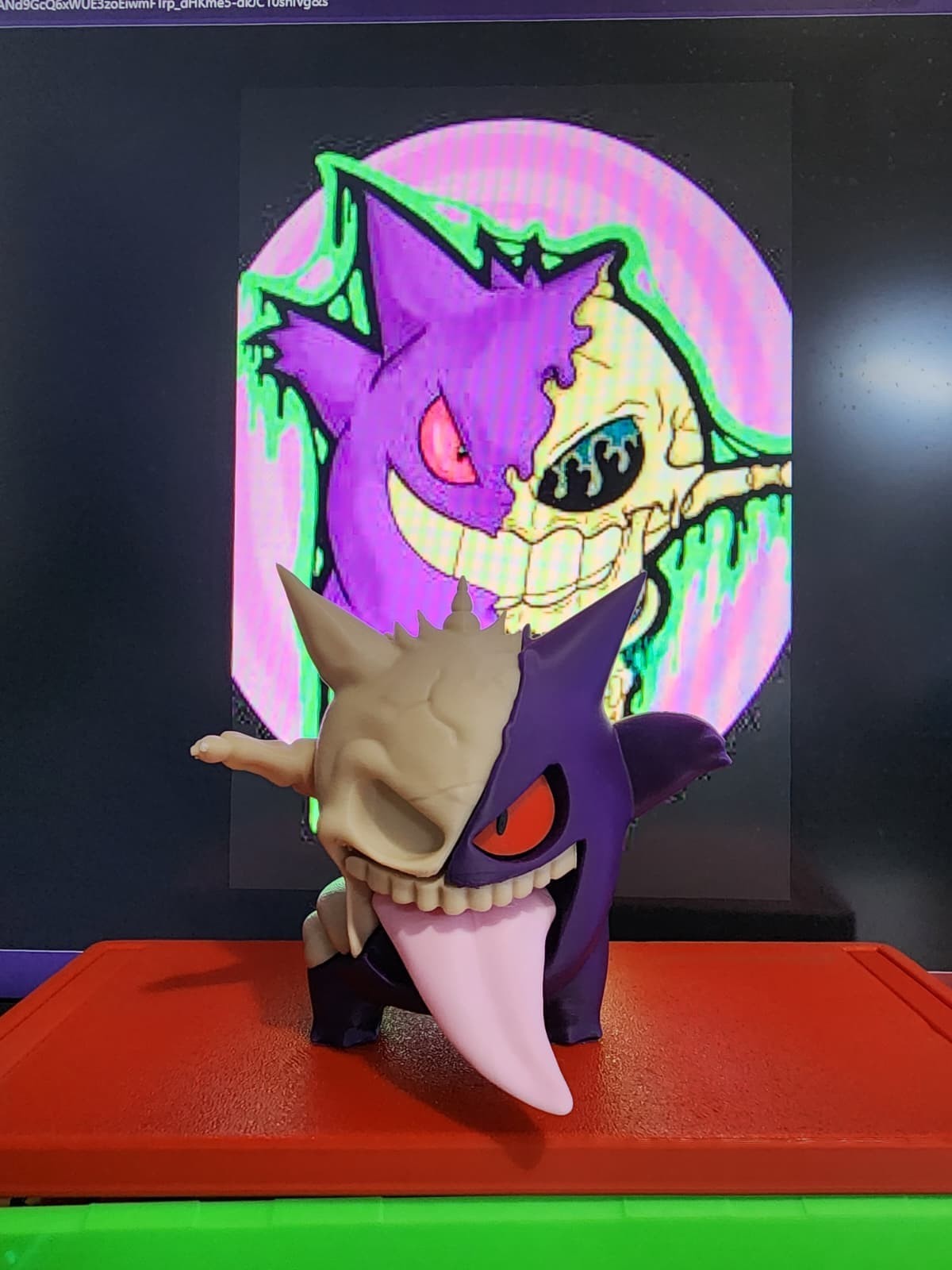 Gengar Skeleton – Limited Edition Physical Figure Toy
