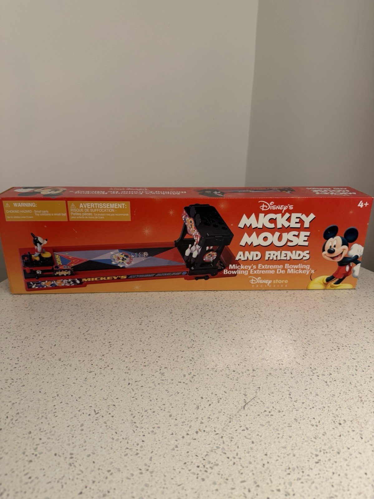 BNIB Disney Store Mickey Mouse & Friends Extreme Bowling Tabletop Game New VTG