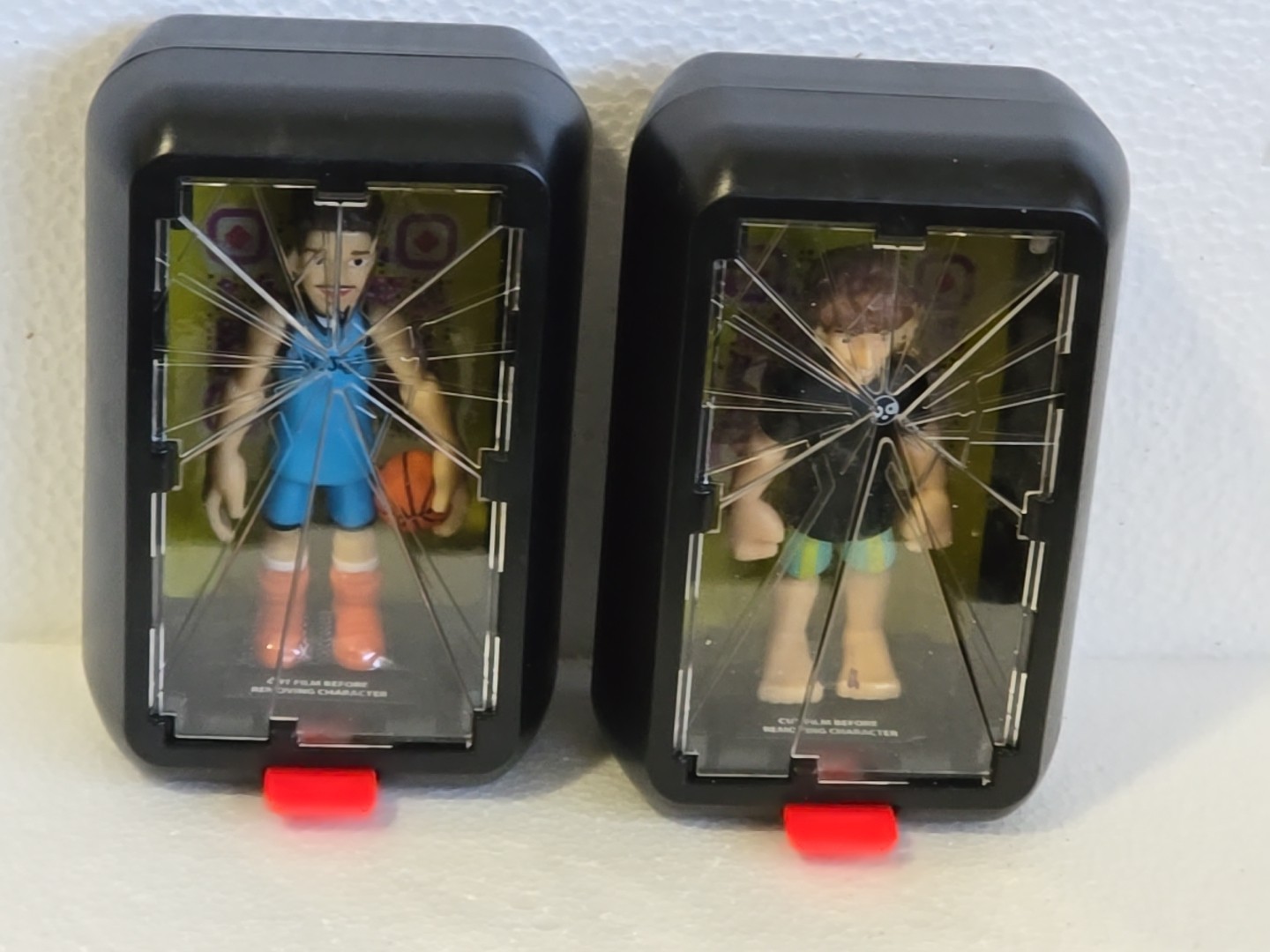 2 ScreenBreakZ Screen Breaks Gamerz Collectible Figures—Jesser & Poke