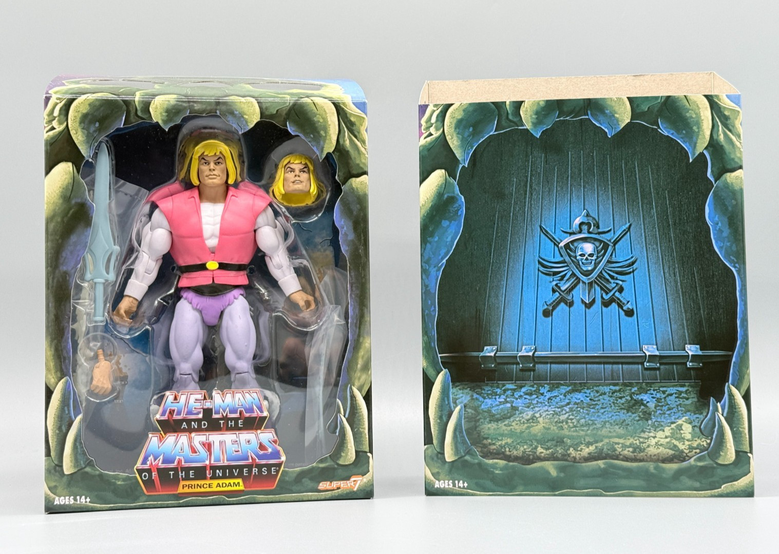 PRINCE ADAM 2019 Super7 Masters of the Universe MOTU Club Grayskull Filmation