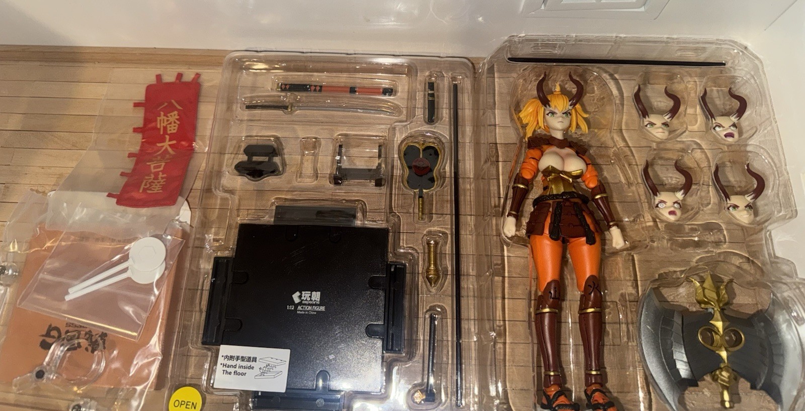 KEEPGOING 1/12 Takeda Shingen mythic legions sh Figuarts snail shell metytoyz