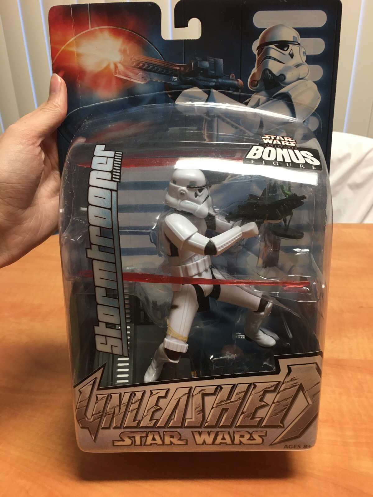 Star Wars Hasbro 2003 Unleashed Stormtrooper Figure NIB