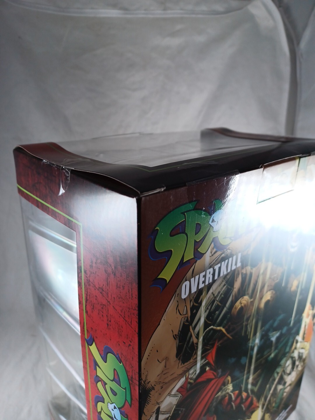McFarlane Toys Spawn Overkill Mega 9.5&Prime; Action Figure New Box Damage