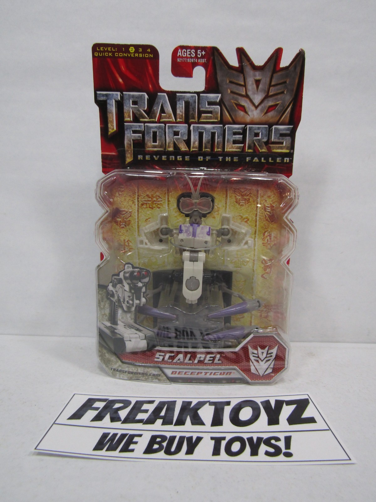 Transformers Revenge of the Fallen Scalpel Decepticon Legends Class