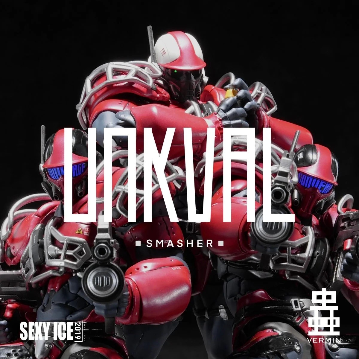 SEXYICE2019 VERMIN UNKVAL Type 1 Assault Smasher Action Figure + Preorder Head*