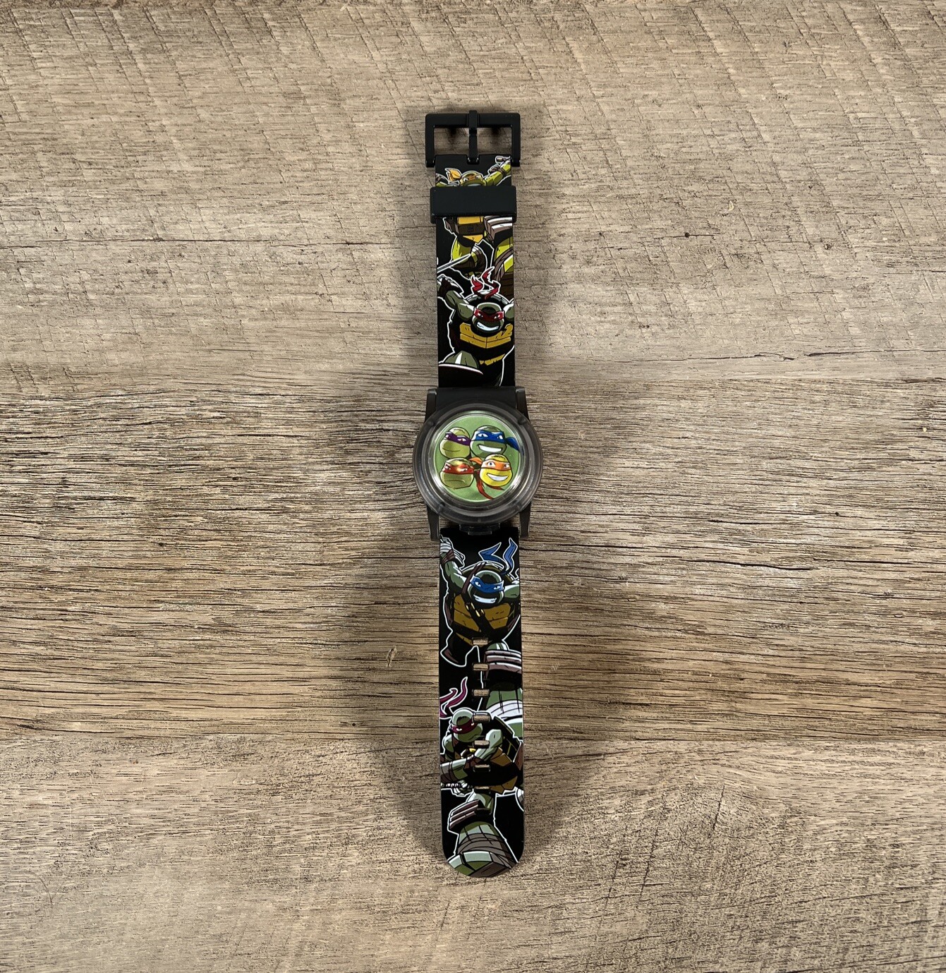 2014 TMNT Teenage Mutant Ninja Turtles Digital Wrist Watch Viacom Need Batteries