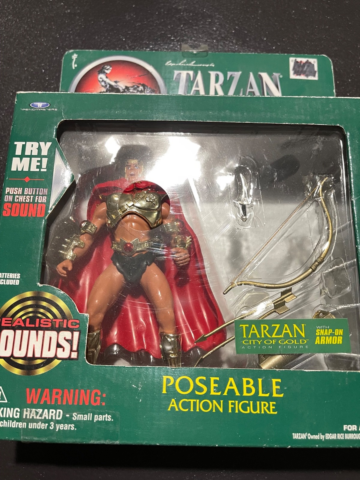 1995 « Tarzan » City Of Gold The Epic Adventures by TrendMasters