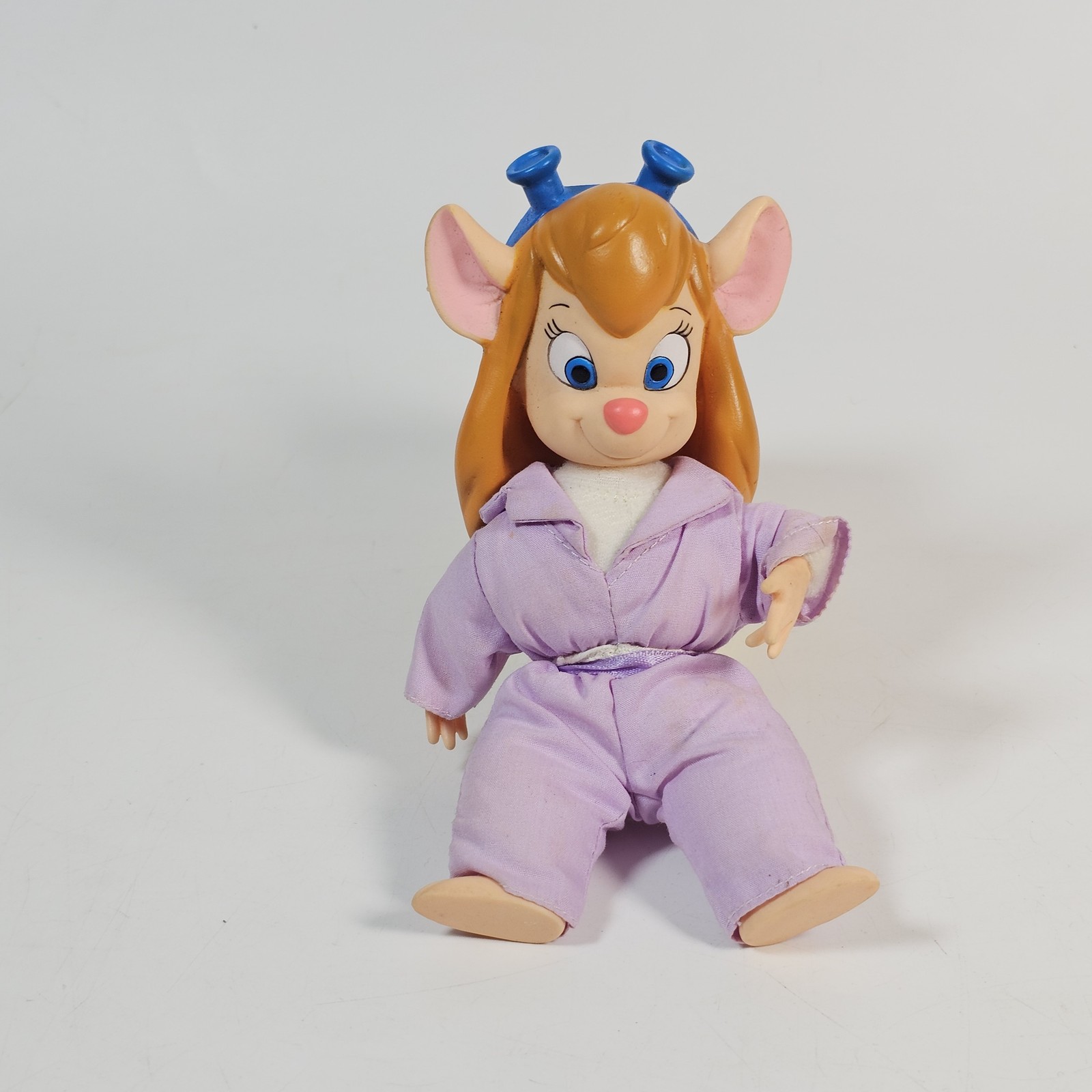 Vintage Disney Gadget Hackwrench Plush Action Figure Chip &lsquo;n Dale Rescue Rangers