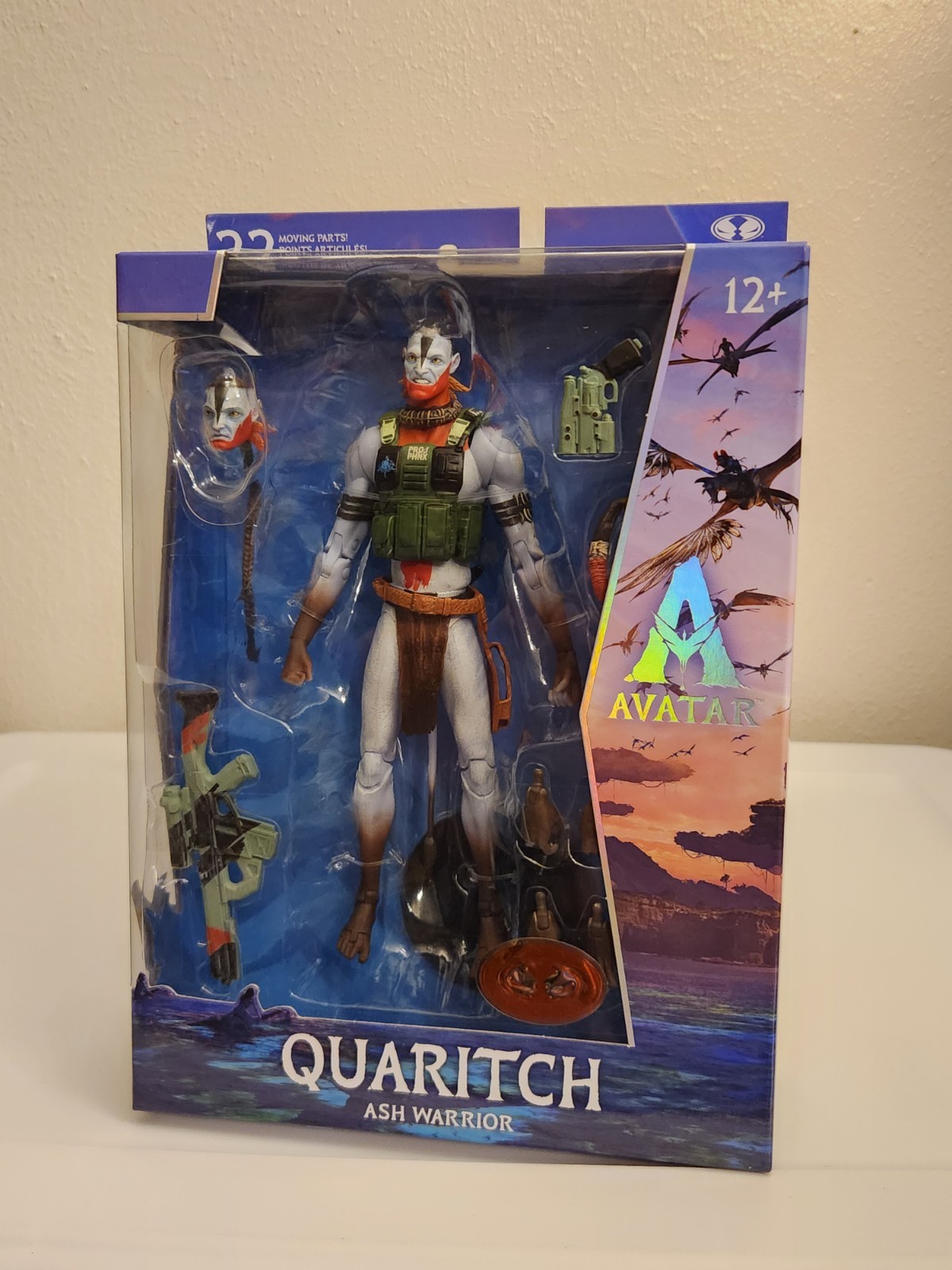 McFarlane Toys Avatar Varang Quaritch Ash Warrior Neytiri Platinum Chase Figure