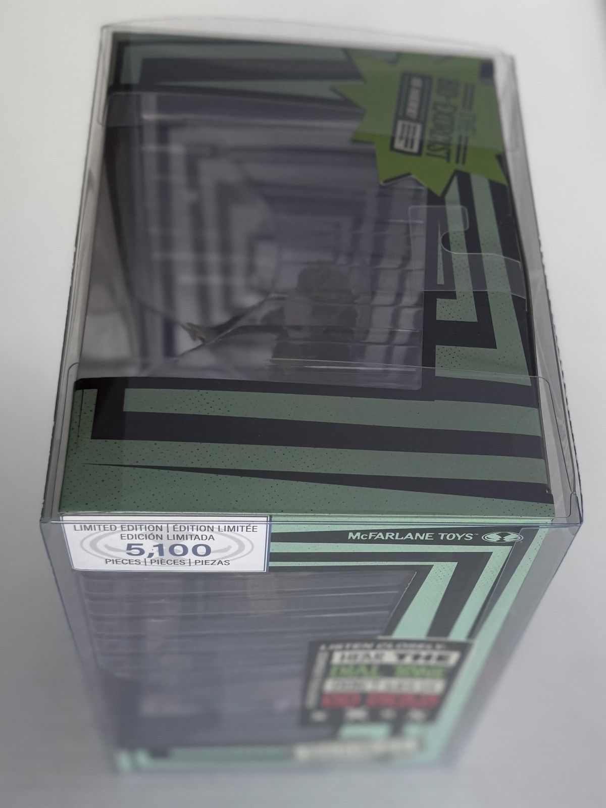 CLEAR DISPLAY CASE PROTECTOR FOR MCFARLANE TOYS MARVEL 1:10TH SCALE COLLECTIBLES