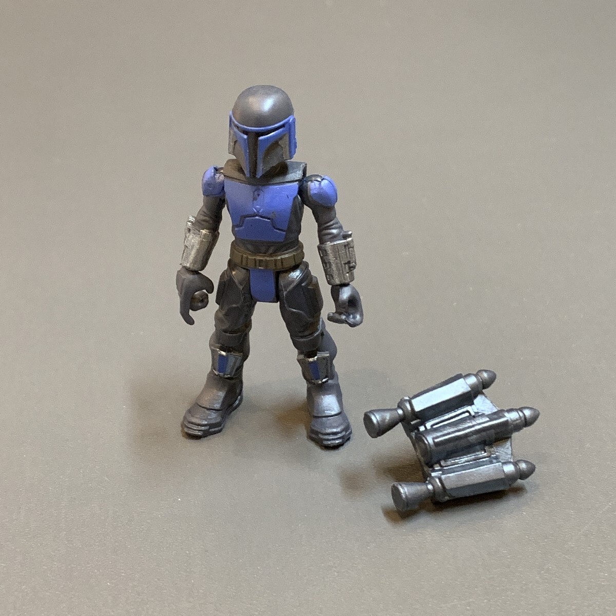 2PCS Rare 2.75 » Star Wars action Figures Bounty Hunter Boba Fett & BackPack #p