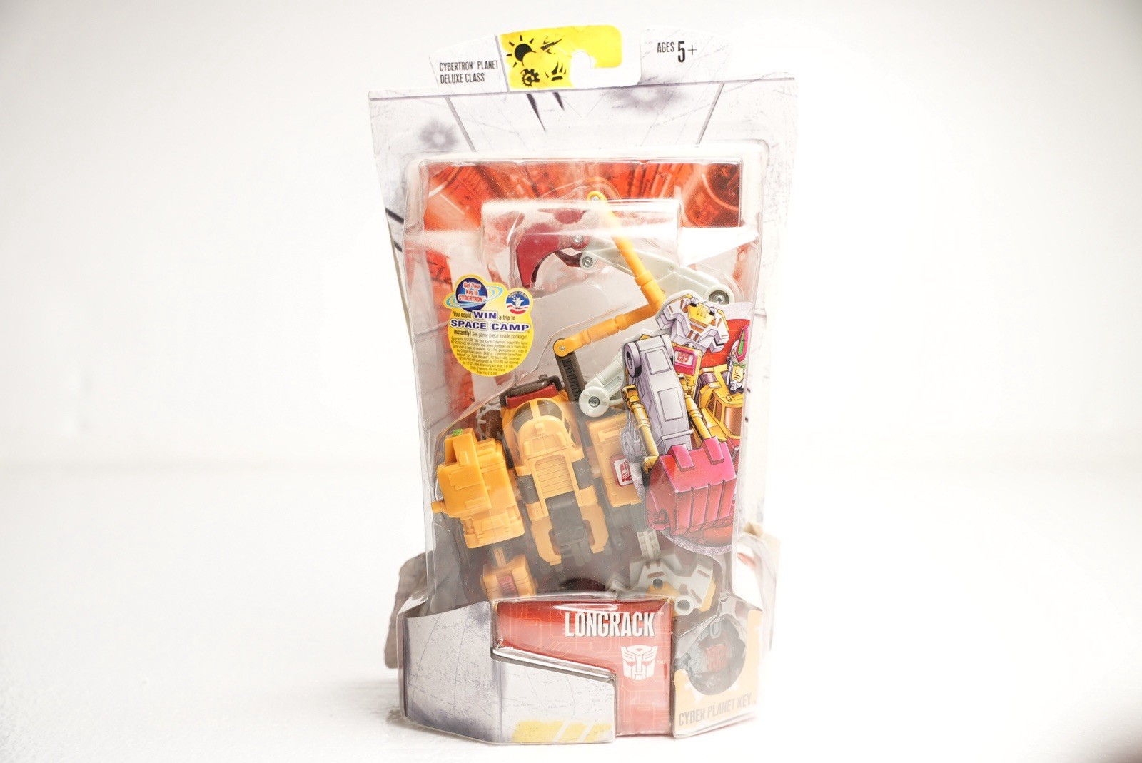Transformers Cybertron Deluxe Class LONGRACK LONG RACK Excavator Complete