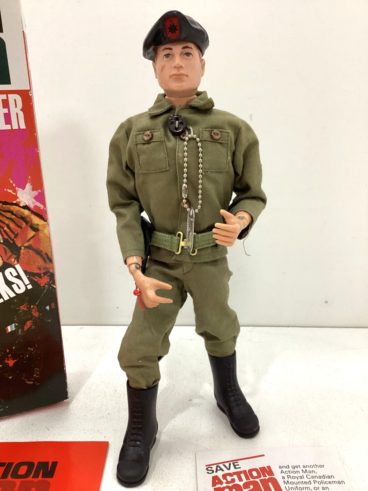 2006 HASBRO ACTION MAN COMMANDER TALKING COMPLETE 40TH ANN NOSTALGIC COLLECTION