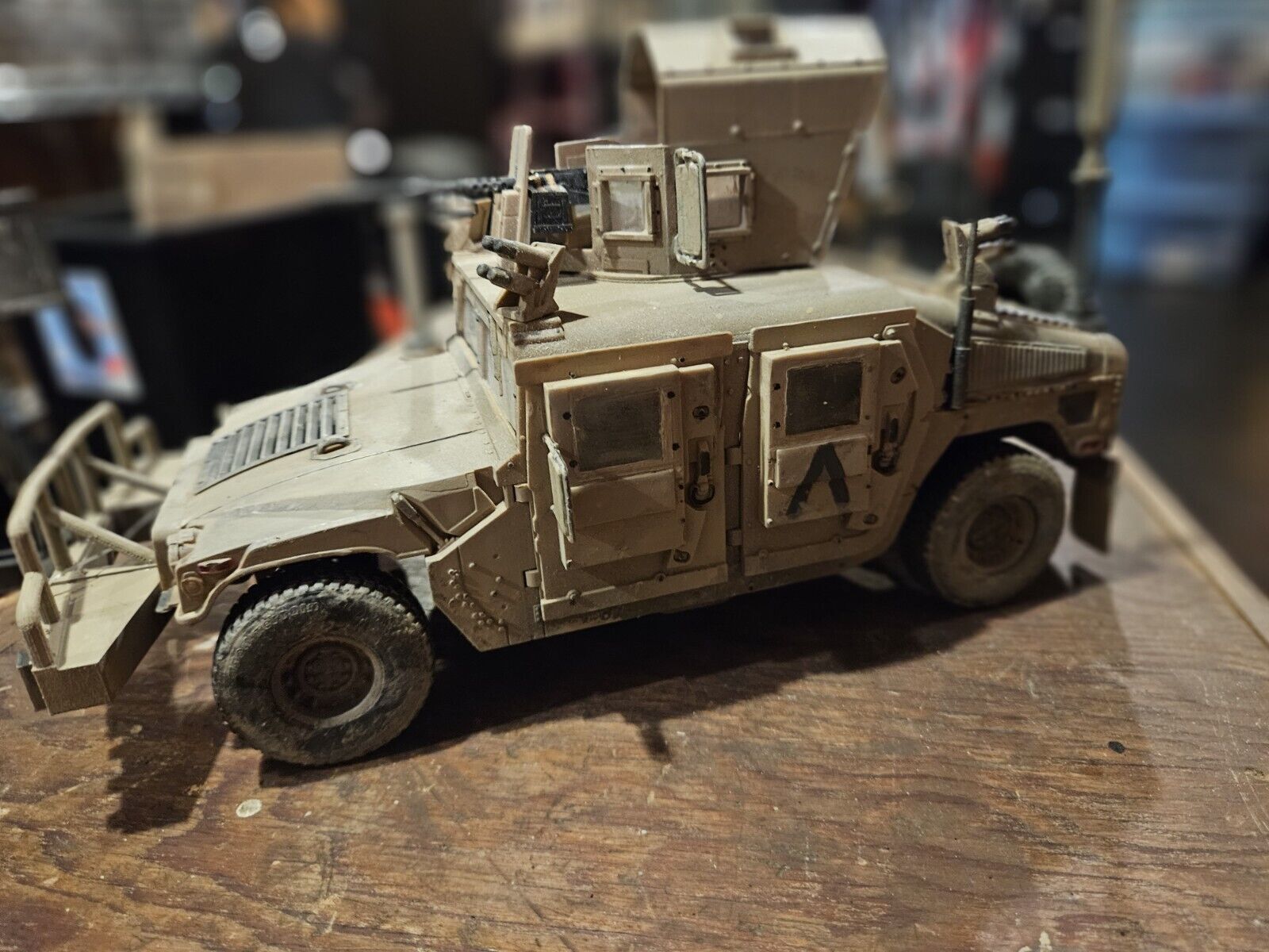 Sunny Days Entertainment Humvee, or MRAP, Rhino Anti IED device
