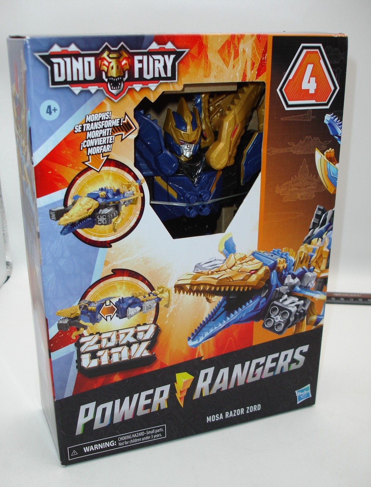 Hasbro Power Rangers Dino Fury Mosa Razor Zord – Zord Link – #4