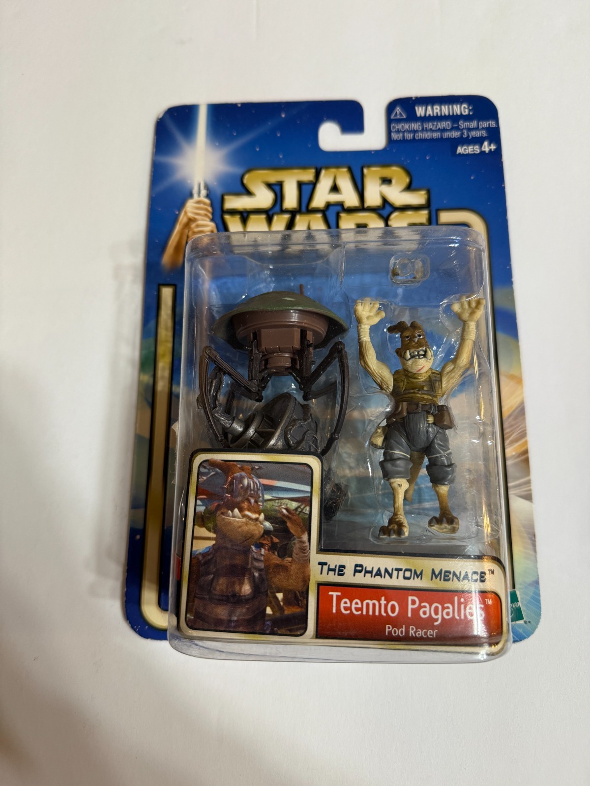 Teemto Pagalies Star Wars Attack Of The Clones 3 3/4 In Action Figure