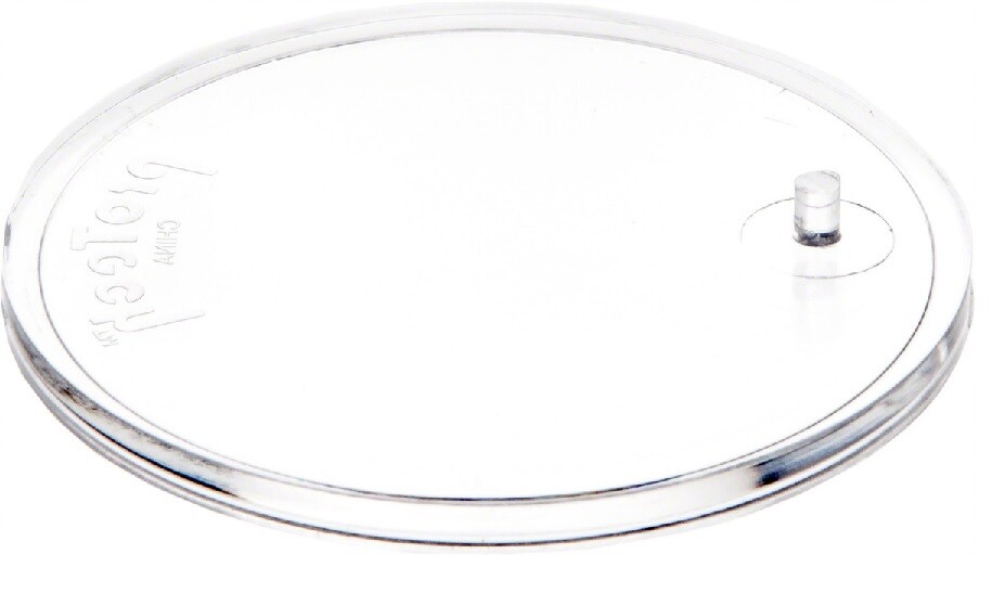 Protech AFS-2C Clear Action Figure Stand for 3.75&Prime; figures – 2&Prime; with 1/8&Prime; peg