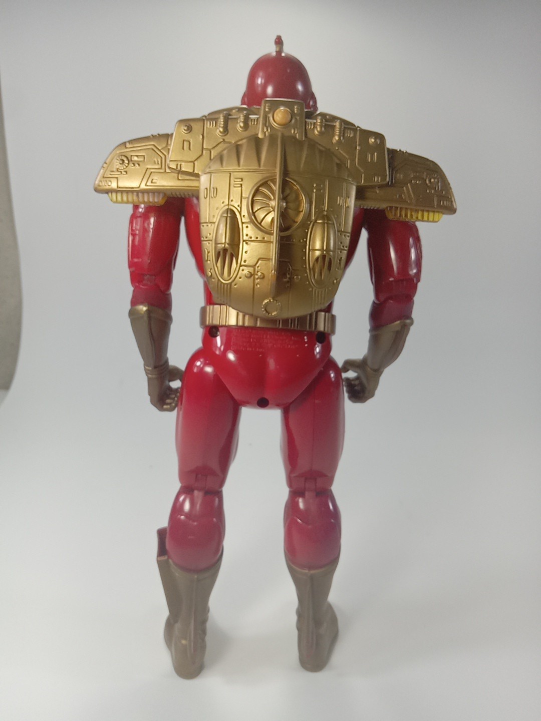 Tiger Electronics 1996 Turbo Man Action Figure W/ Jetpack -Jingle all the Way