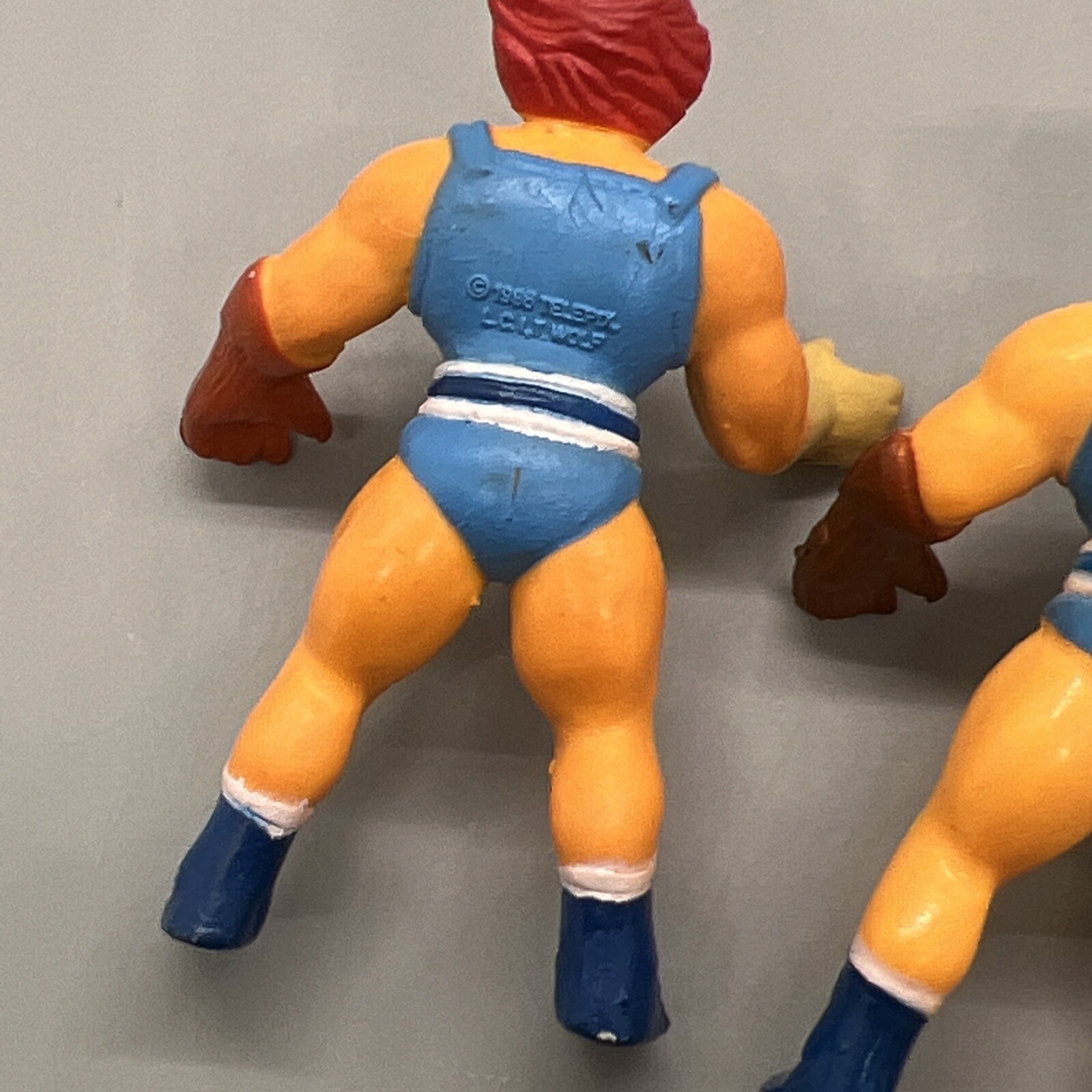 Miniature Thundercat Pvc Mini 1986 Vintage Figure telepix wolf lion-o mum-ra