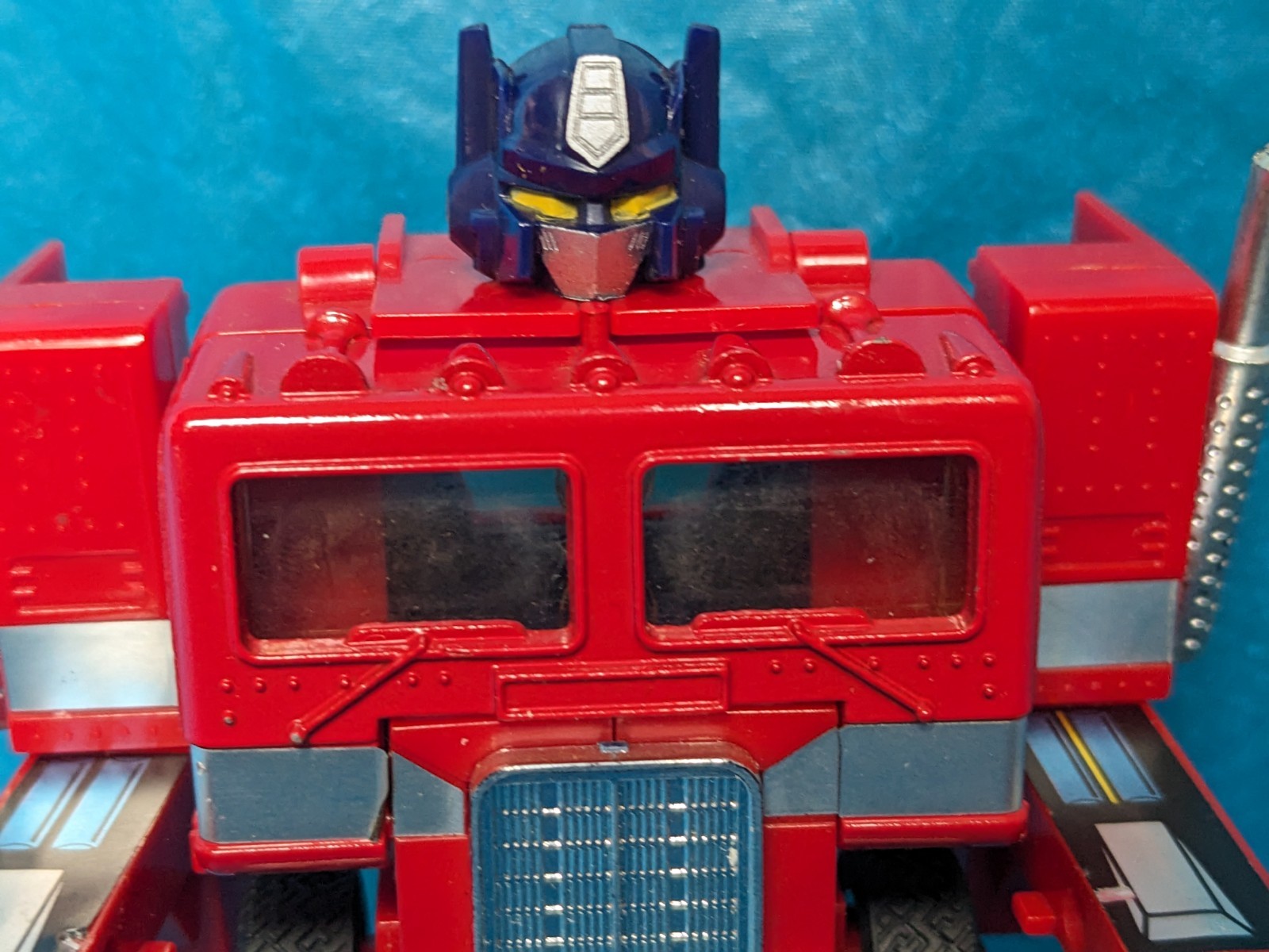 🔴🔵 Vintage G1 Transformers OPTIMUS PRIME w box complete 1984 🔵🔴