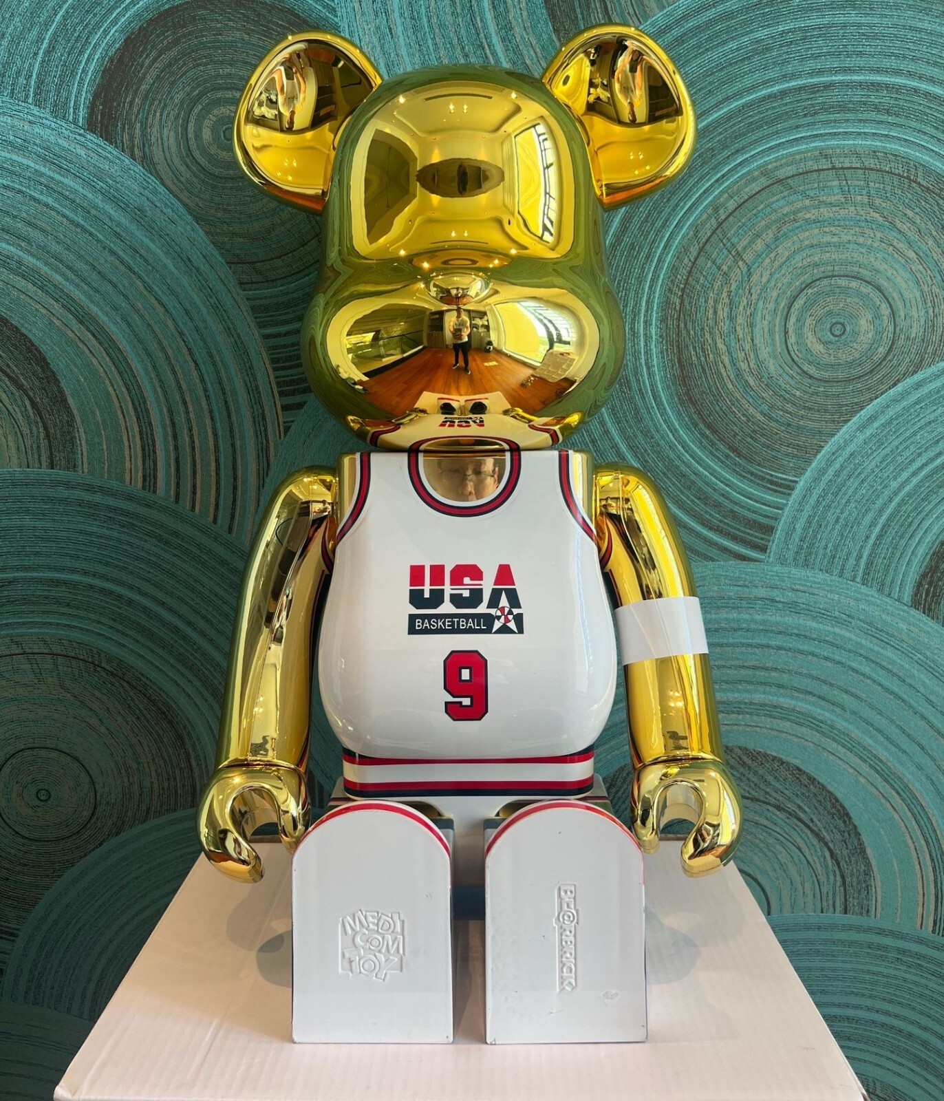 400% Bearbrick Michael Jordan Chicago No.23 Jersey Action Figure Deco Art Toy