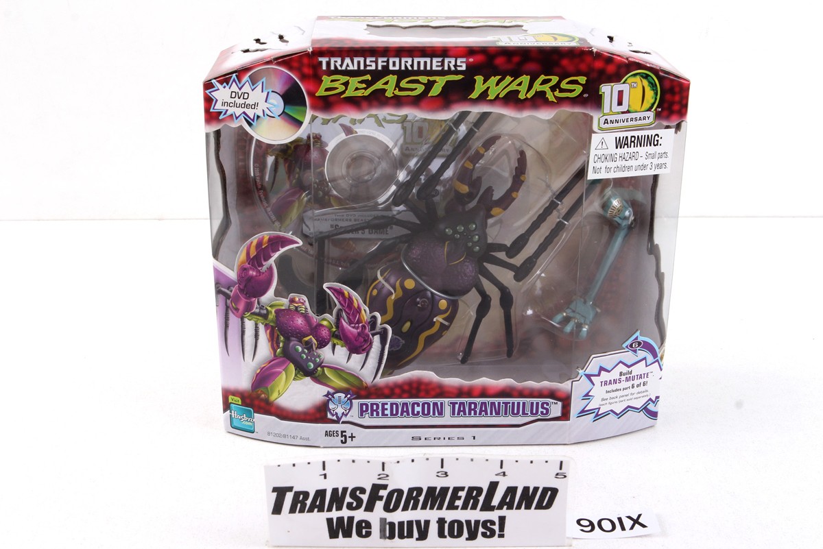 Transformers Beast Wars 10th Anniversary Voyager Predacon Tarantulus NEW
