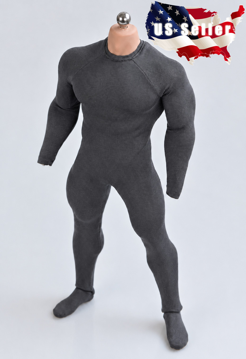 1/6 Stretch Bodysuit Tight Leotard For 12&Prime; Male Muscular Figure M34 M35 PHICEN