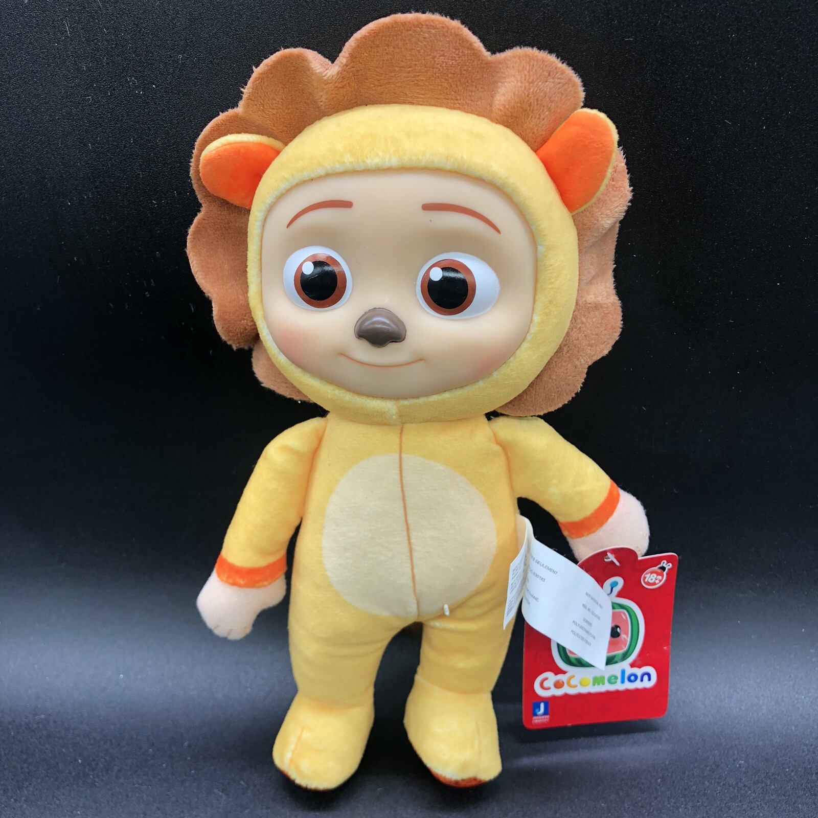 CoComelon JJ Lion Plush 8&Prime; Little Stuffed Animal New With Tags 2021