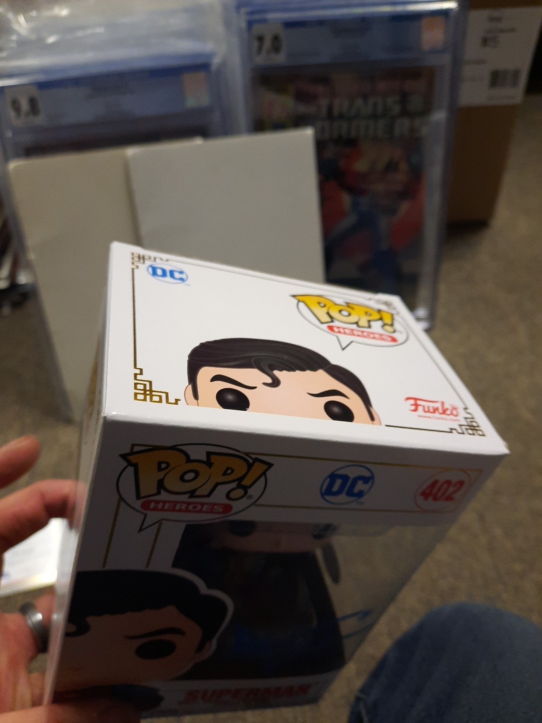 PSA Dean Cain Signed Imperial Palace Superman Clark Kent Autographed 402 Funko